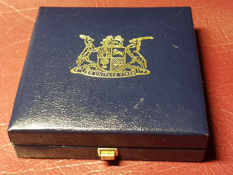 1985 RSA Proof Silver Rand Parliament