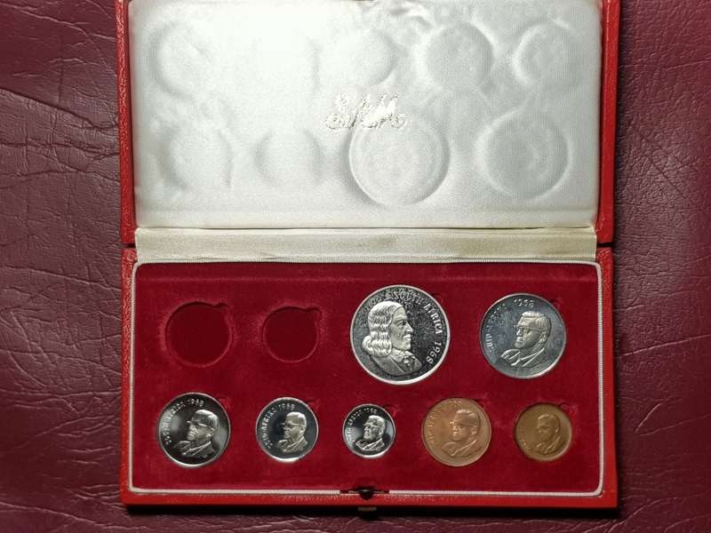 1968 RSA Short Proof Set In SAM Long Proof Box