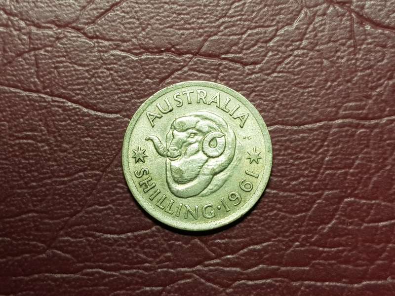 1961 Australia Silver 1 Shilling - Elizabeth II