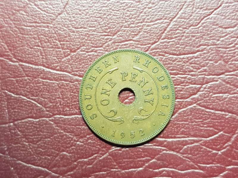 1952 Rhodesia Penny