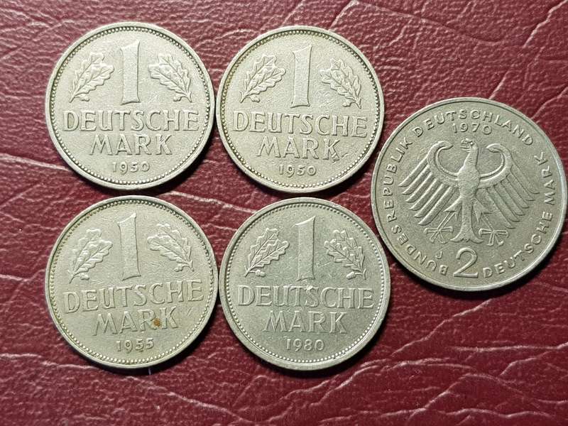 5 x Coins from Germany - [Bid per coin to take all]