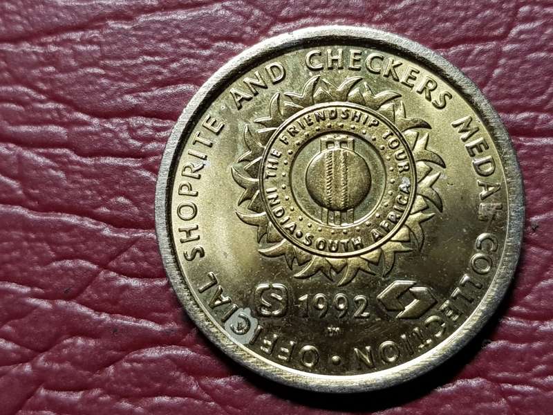 Token - Official Shoprite and Checkers Medal Collection - Jonty Rhodes