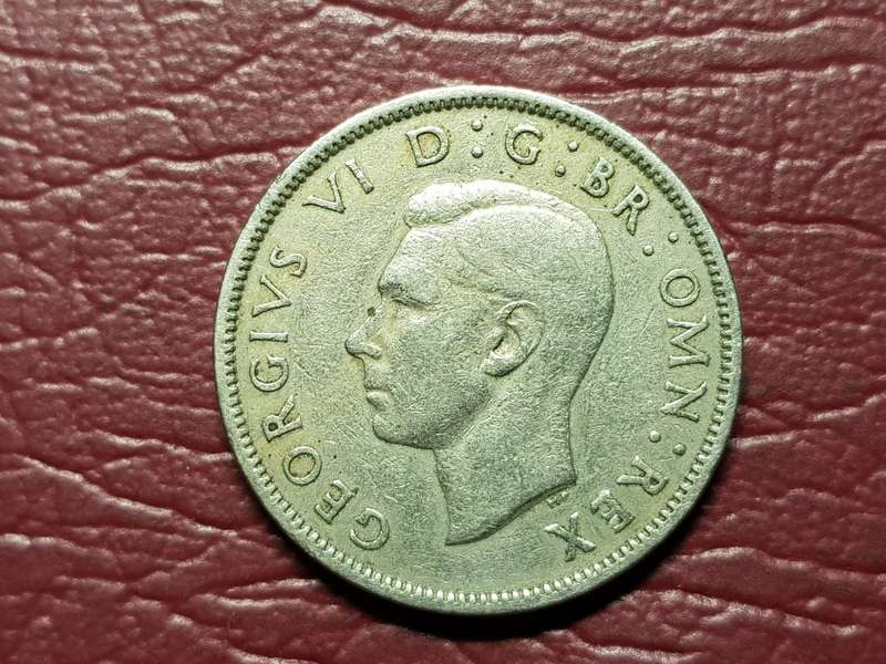 1950 British Two Shillings