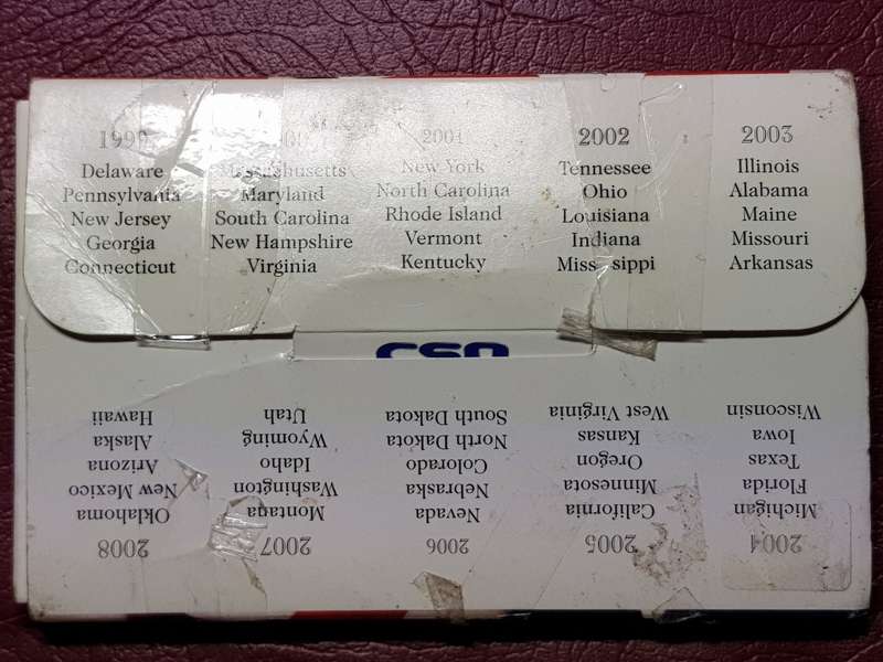 2003 Platinum Edition United State Quarter Collection - Capsuled With C.O.A