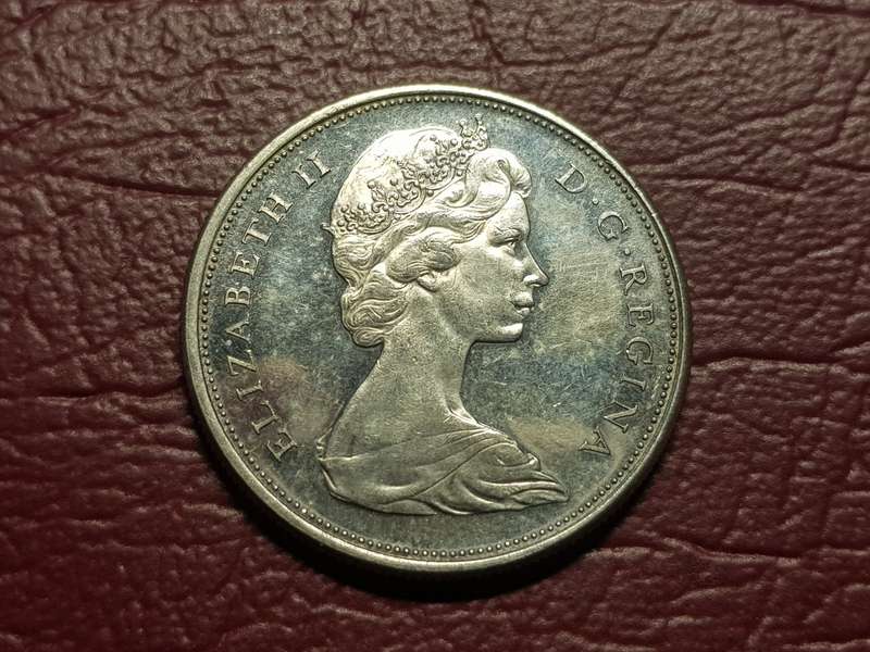 1965 Canada Silver 50 Cents - Elizabeth II - Proof
