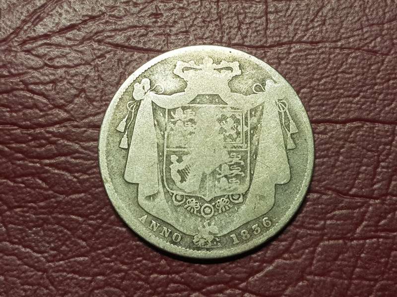 1836 British Sterling Silver ½ Crown - William IV