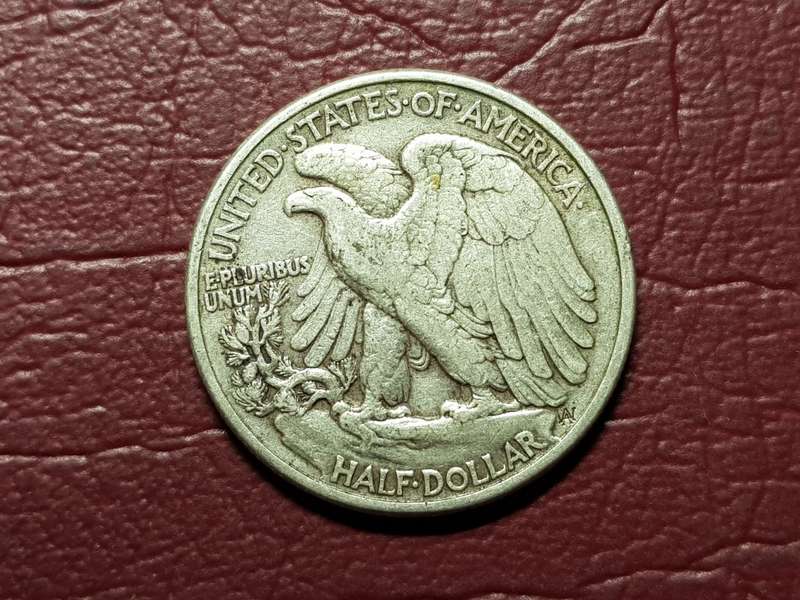 1944 USA Silver ½ Dollar `Walking Liberty Half Dollar`