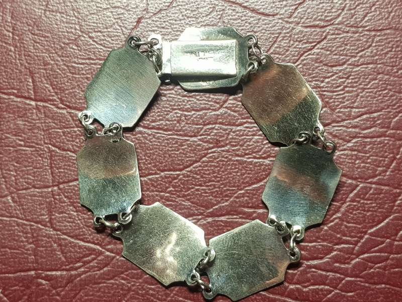 Lovely Genuine Solid Sterling Silver Bracelet in Excellent Condition - [13 g]