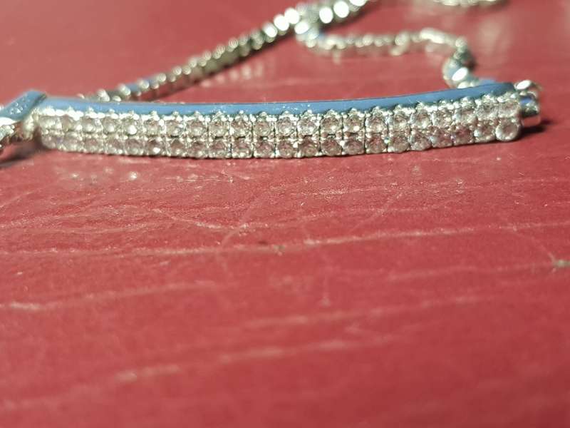 Lovely Genuine Solid Sterling Silver Bracelet in Excellent Condition - [5,7 g]