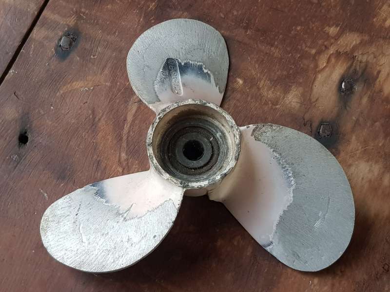 Aluminum Alloy Outboard Propeller 7 1/2x8-ba