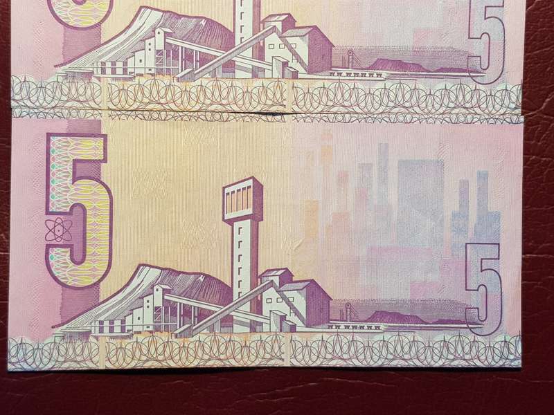 2 x RSA R5 Notes - C.L. Stals - [To my opinion UNC] - [Bid per note to take both]