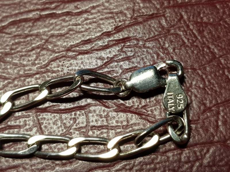 Lovely Genuine Solid Sterling Silver Bracelet in Excellent Condition - [4,7 g]