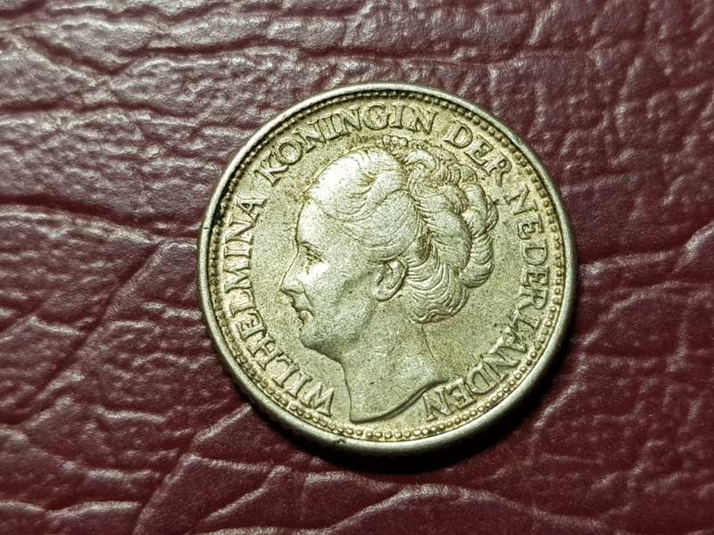 1941 Nederland Silver 25 Cents - Wilhelmina
