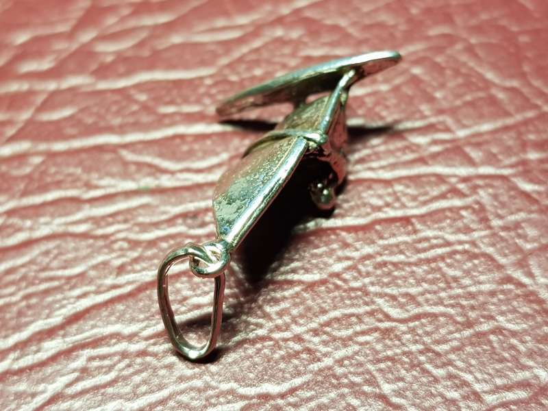 Lovely Genuine Solid Sterling Silver Charm/Pendant in Excellent Condition - [22 mm , 1,6 g]