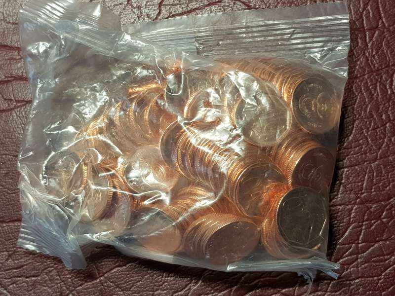 A Lot Of 100 x 2022 10 Cents - Brilliant Mint State