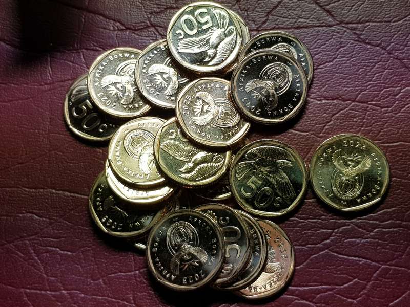 A Lot Of 25 x 2023 50 Cents - Brilliant Mint State - [Bid per coin to take all]
