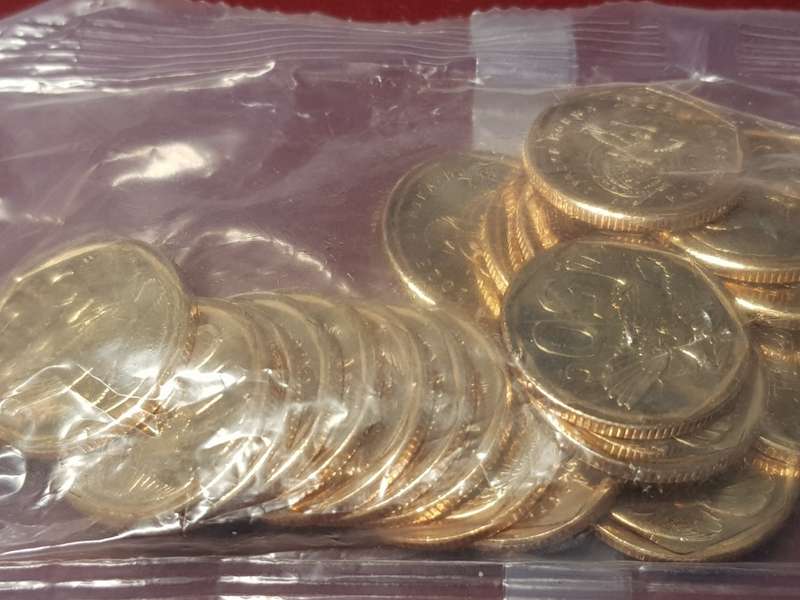 A Lot Of 25 x 2023 50 Cents - Brilliant Mint State