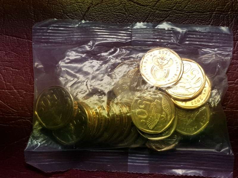 A Lot Of 25 x 2023 50 Cents - Brilliant Mint State