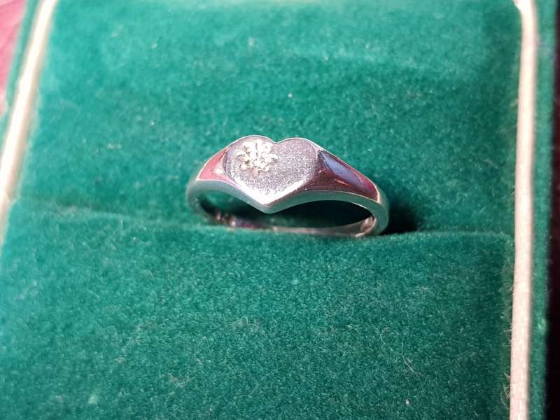 Lovely Genuine Solid Sterling Silver Toe Ring In Excellent Condition - [1,2 g]
