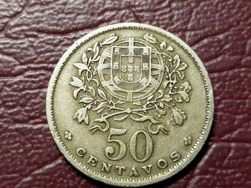 1955 Portugal 50 Centavos