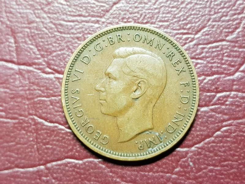 1940 British ½ Penny