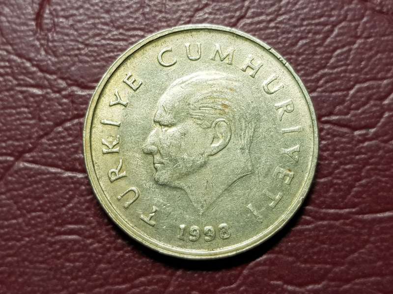 1998 Turkey 50 000 Lira