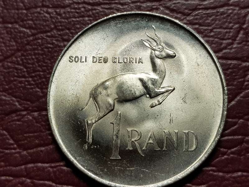 1966 RSA Silver Rand [A] - Filled `O` On `DEO` - Mint State