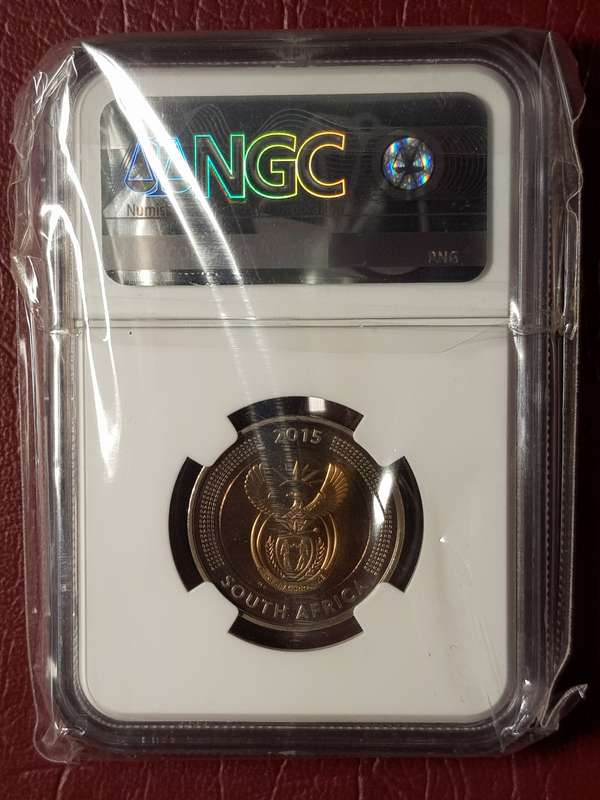 2015 RSA R5 Coinage Of Griqua Town Bicentennial - NGC Graded PF 68 Ultra Cameo