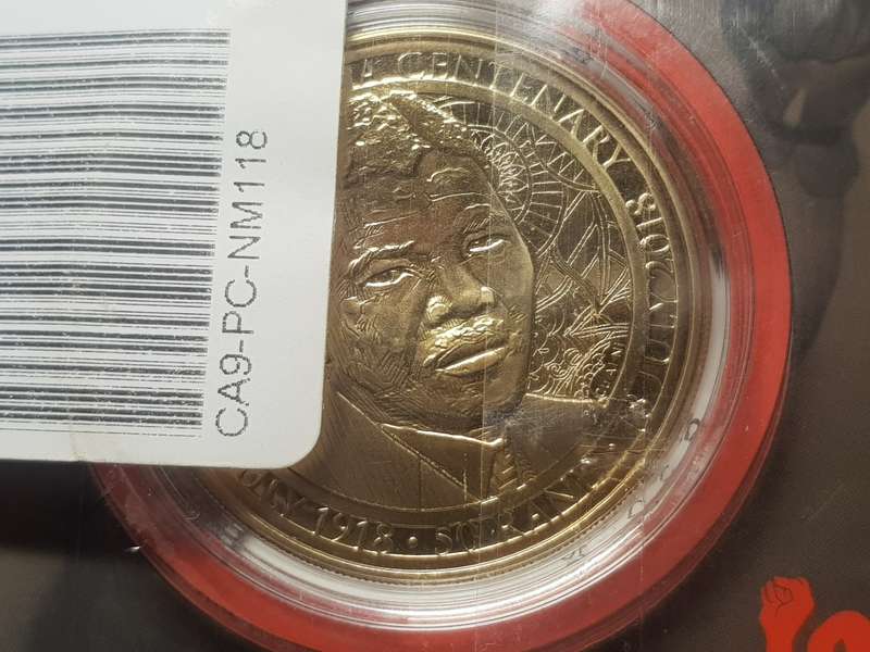 2018 Nelson Mandela R50 Capsuled and Sealed In Original Packaging - [Uncirculated]