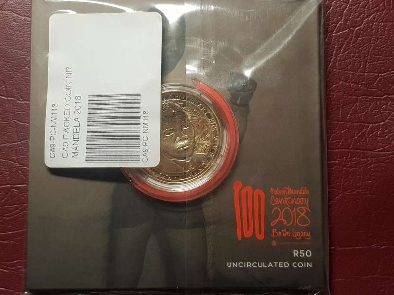 2018 Nelson Mandela R50 Capsuled and Sealed In Original Packaging - [Uncirculated]