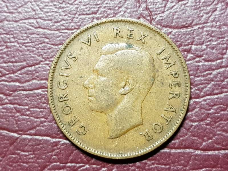 1943 SA Union 1 Penny