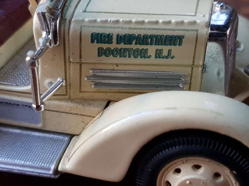 1938 Ahrens Fox Vc  Fire Truck - [L 160 mm]