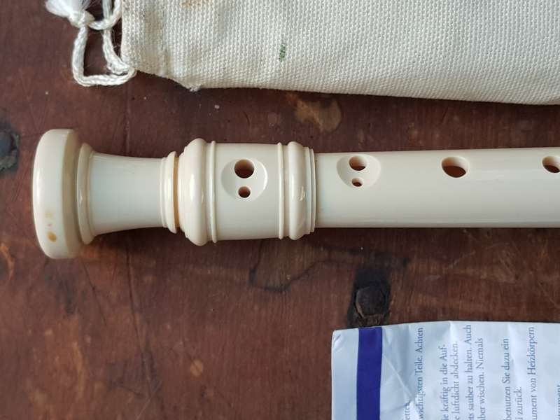 Yamaha Soprano/Descant Recorder Baroque YRS-24B With Original Bag