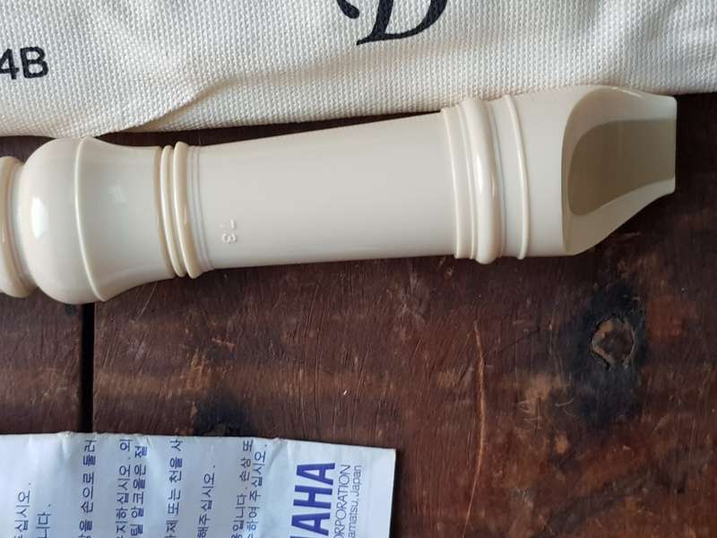 Yamaha Soprano/Descant Recorder Baroque YRS-24B With Original Bag