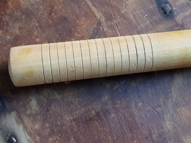 Metal Chain Wood Nunchaku Fighting Sticks As Good As New