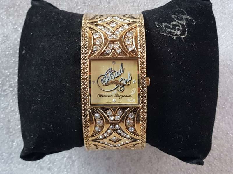 Bad Girl Watch In Original Box - Not Working