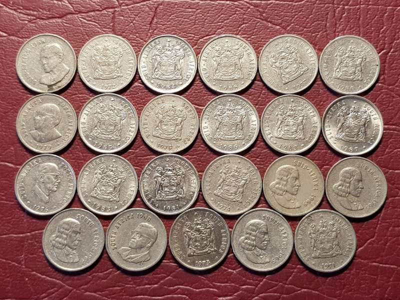 A Lot Of 23 RSA Nickel 5 Cents - Different Dates - [Bid per coin to take all]