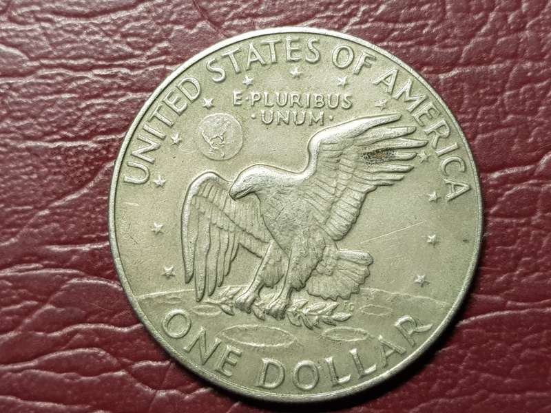 1978 USA Eisenhower Nickel One Dollar - Mint State