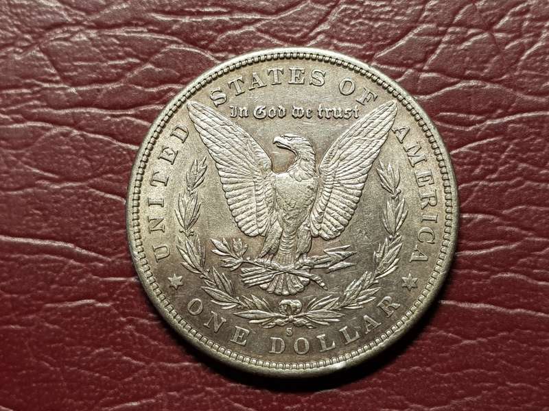 1880 USA Silver Morgan Dollar
