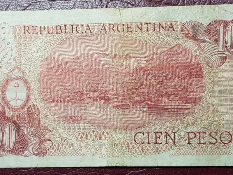 Argentina 100 Pesos Note
