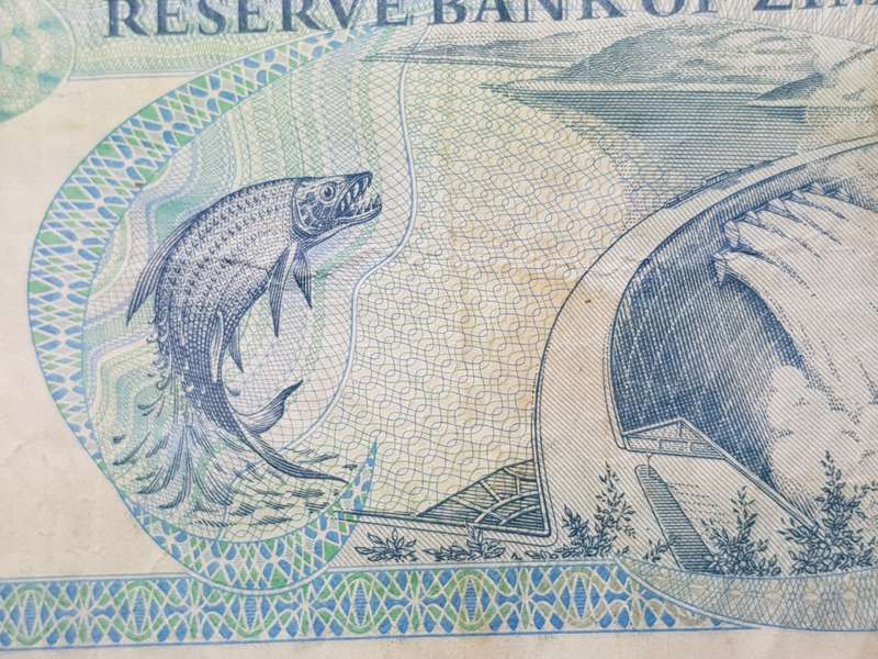 1994 Harare Zimbabwe 2 Dollar Note - Leonard Ladislas Tsumba Governor