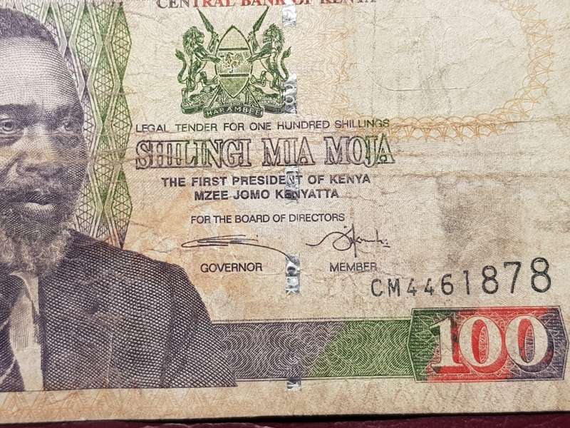 KENYA 100 Shillings Note