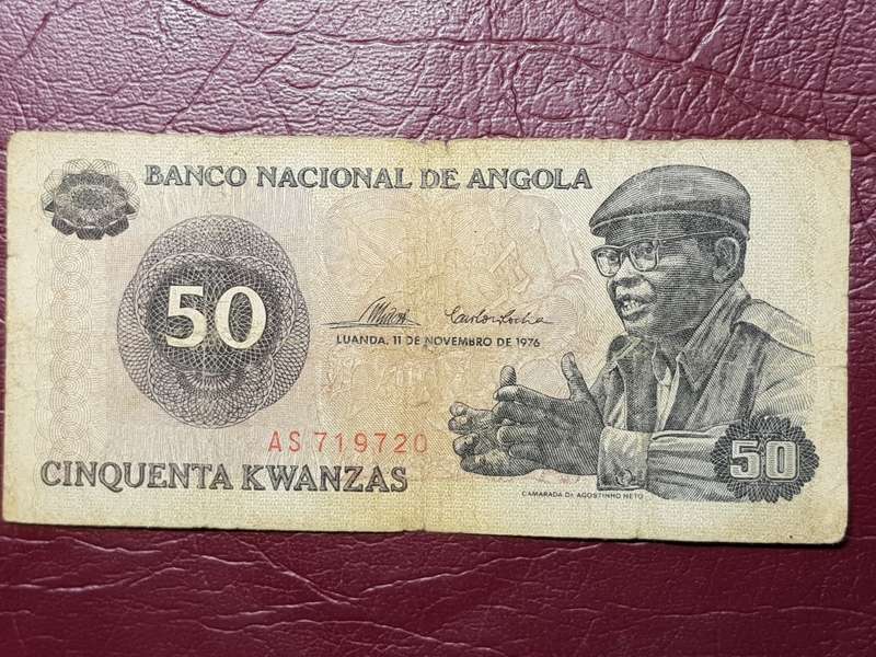 1976 Angola 50 Kwanzas