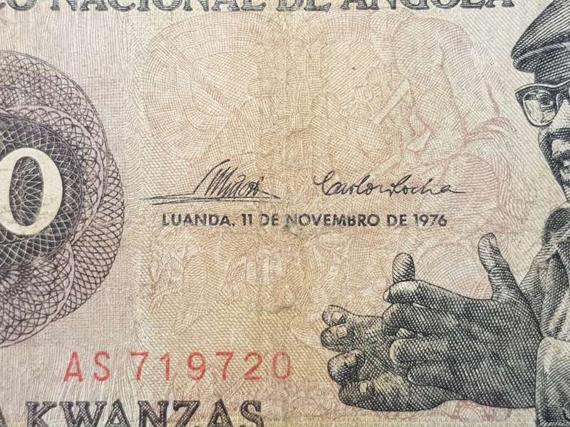 1976 Angola 50 Kwanzas