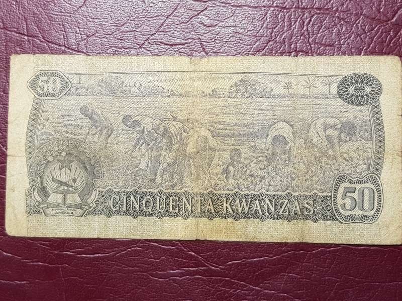 1976 Angola 50 Kwanzas