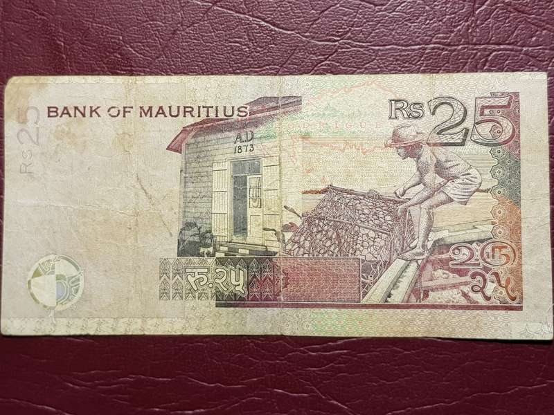 1999 Mauritius 25 Rupees