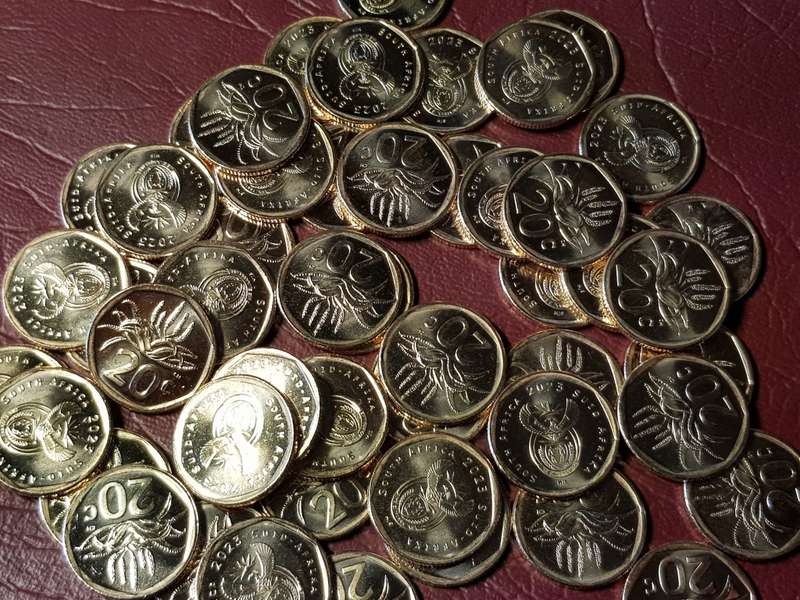 A Lot Of 50 x 2023 20 Cents - Brilliant Mint State - [Bid per coin to take all]