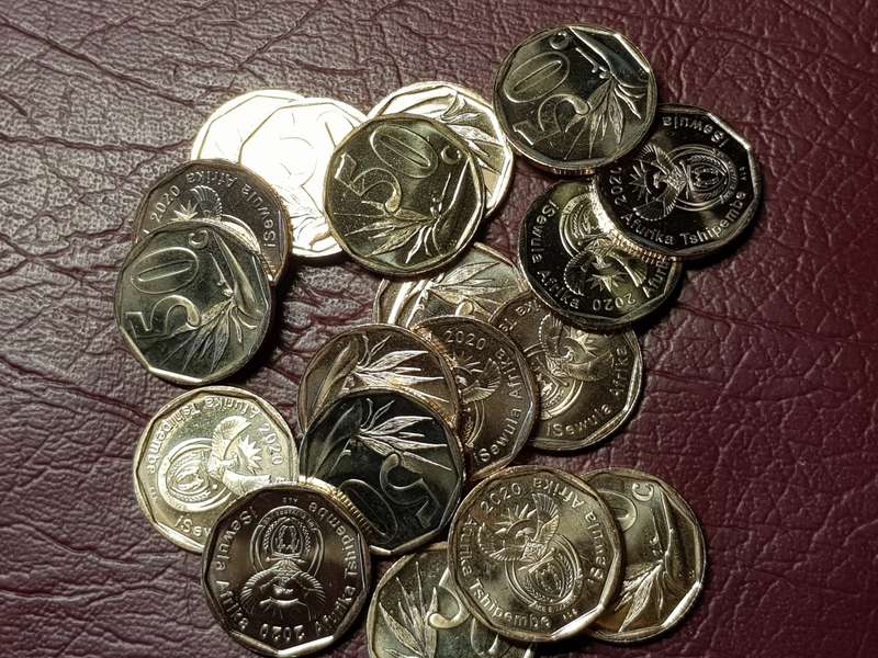 A Lot Of 20 x 2020 50 Cents - Brilliant Mint State - [Bid per coin to take all]