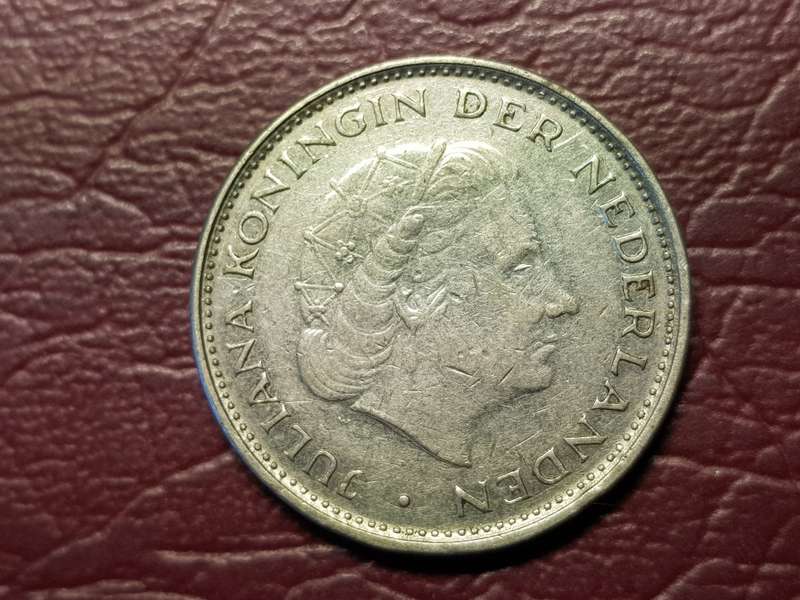 1960 Netherlands Silver 2½ Gulden - Juliana