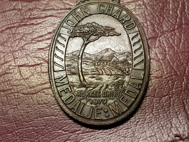 Full Size John Chard Medal Numbered on Rim 3517